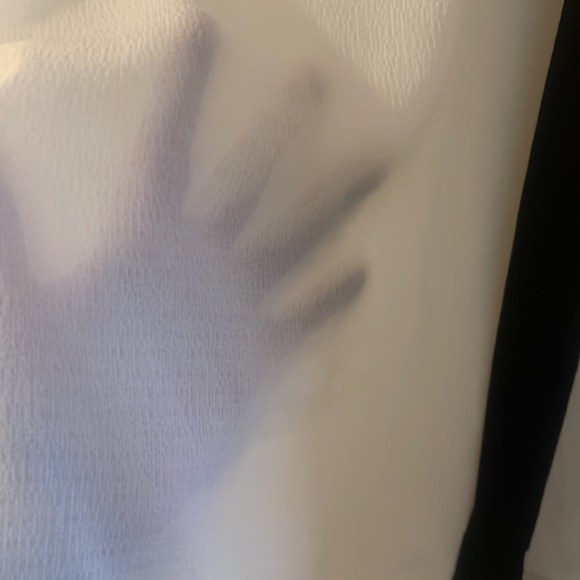 White and Black Blouse - Picture 5 of 5